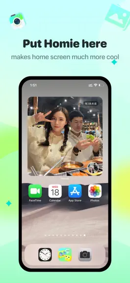 Game screenshot Homie - LivePic Widget mod apk