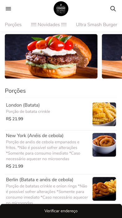 Cidadão do Mundo Burguers Screenshot