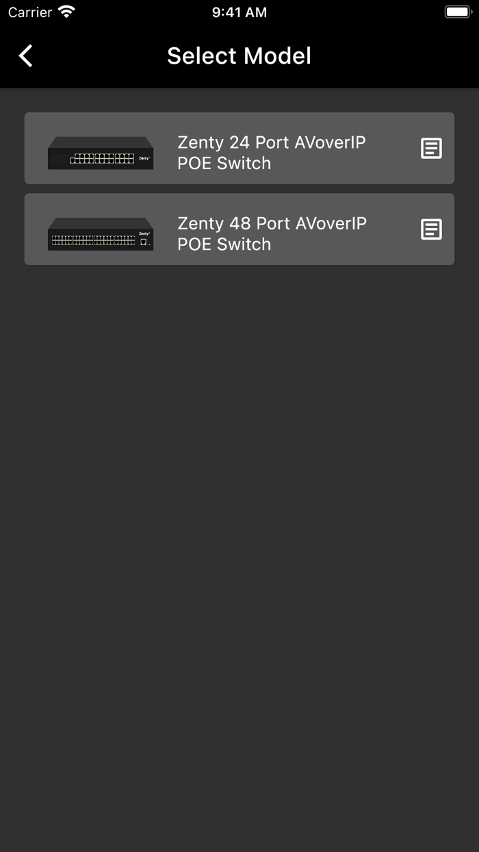 Zenty Control