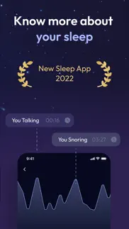sleep: tracker, relax sounds iphone screenshot 1