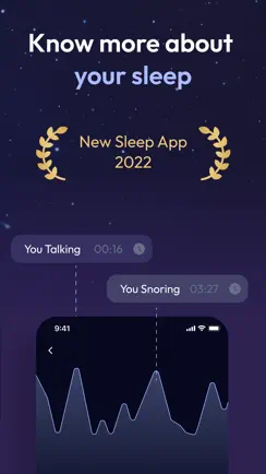 Sleep: Tracker, Relax Sounds iPhone image 1