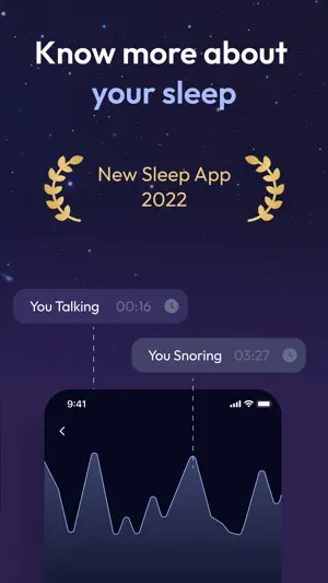 Sleep: Tracker, Relax Sounds screenshot 1