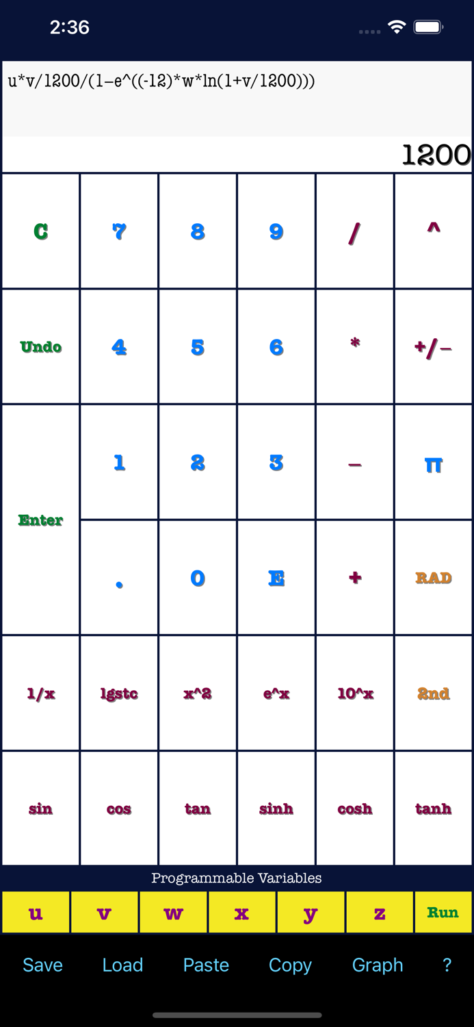 Calculator of Formulas