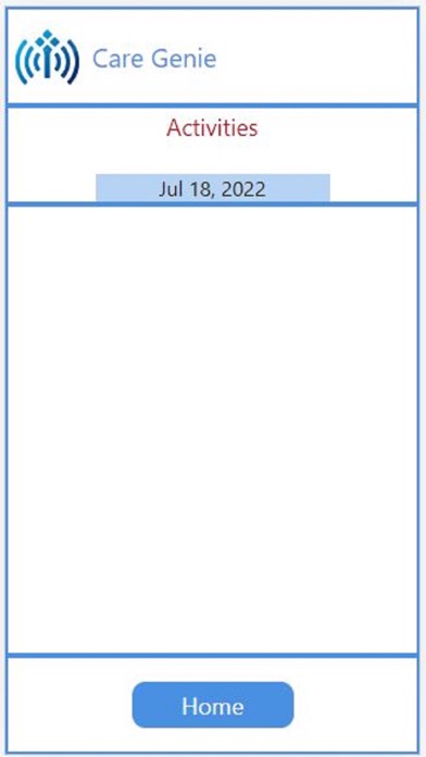 Screenshot 1 of Care Genie Personal App