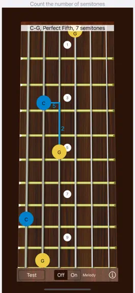 Game screenshot Guitar Interval Ear Trainer hack