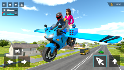 Flying Motorbike: Bike Game Screenshot