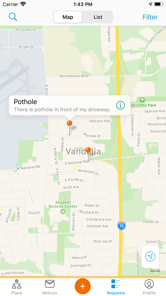 #2. My Vandalia (iOS) Podle: City of Vandalia