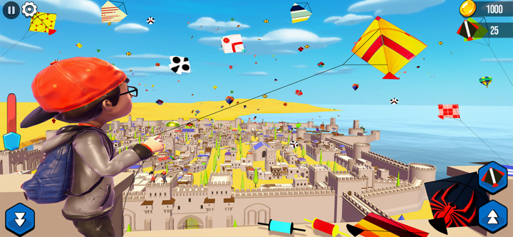 Basant The Kite Fight 3D Game screenshot 3