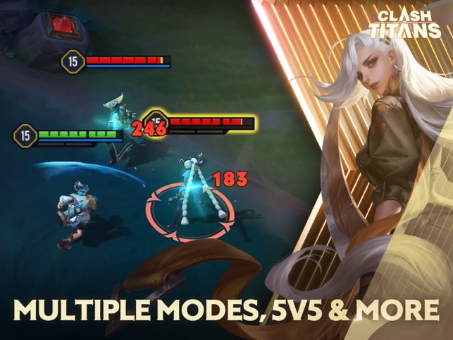 Take a look at the features of mobile MOBA game 'Clash of Titans' 