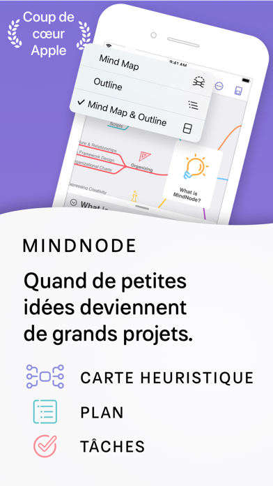 Screenshot #1 pour MindNode - Mind Map & Outline