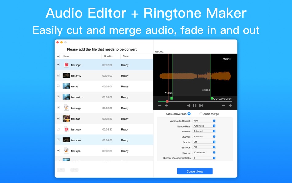 #2. AConverter - Audio Converter (macOS) 由: 雅 田