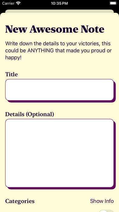 Screenshot #2 pour Jar of Awesome app
