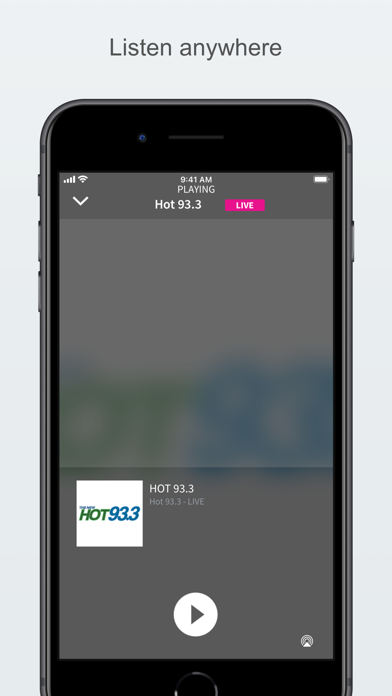 Hot 93.3 Hits Screenshot