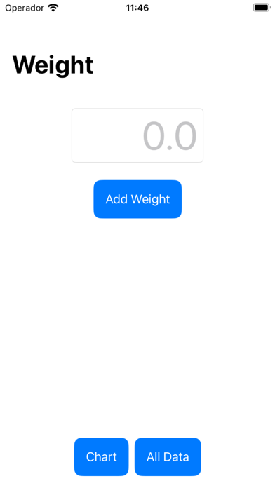 Weight - Body mass Screenshot