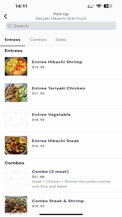 Abiyaki Hibachi Grill Screenshot