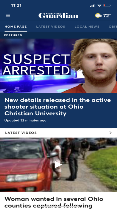 Scioto Valley Guardian App Screenshot