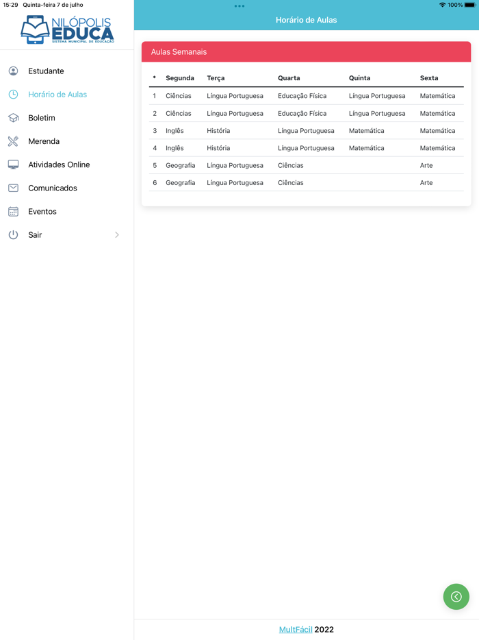 Nilópolis Educa - Estudante