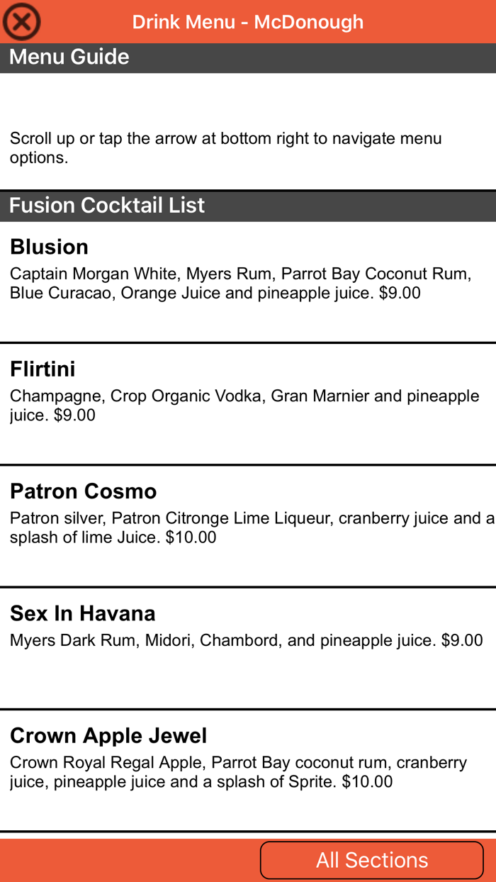 Fusion Restaurant and Bar