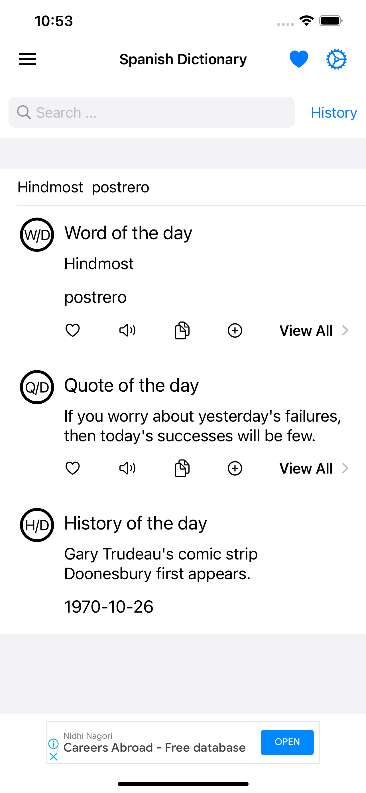 Smart Spanish Dictionary screenshot 5