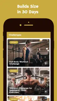 gym workout programs iphone screenshot 3