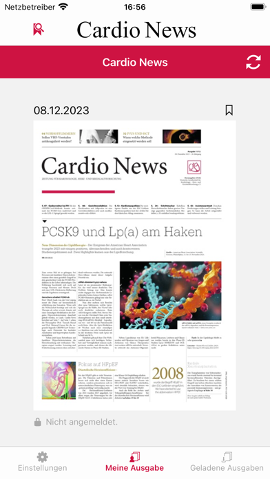 Cardio News Screenshot