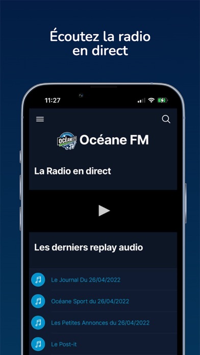 Océane FM - Nouvelle-Calédonie Screenshot