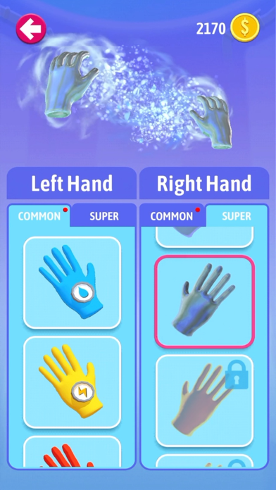 Elemental Gloves - Magic Power Screenshot