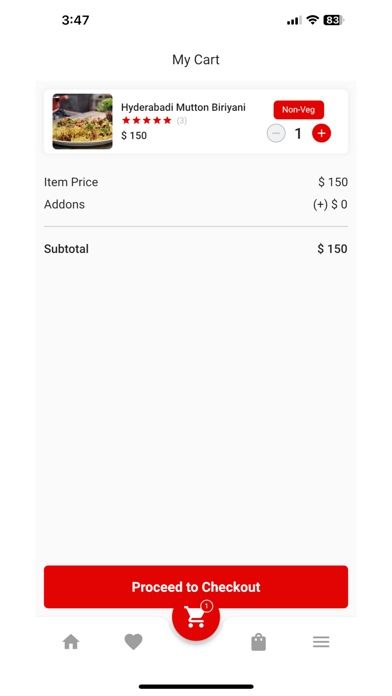 EasyGet-Customer Screenshot
