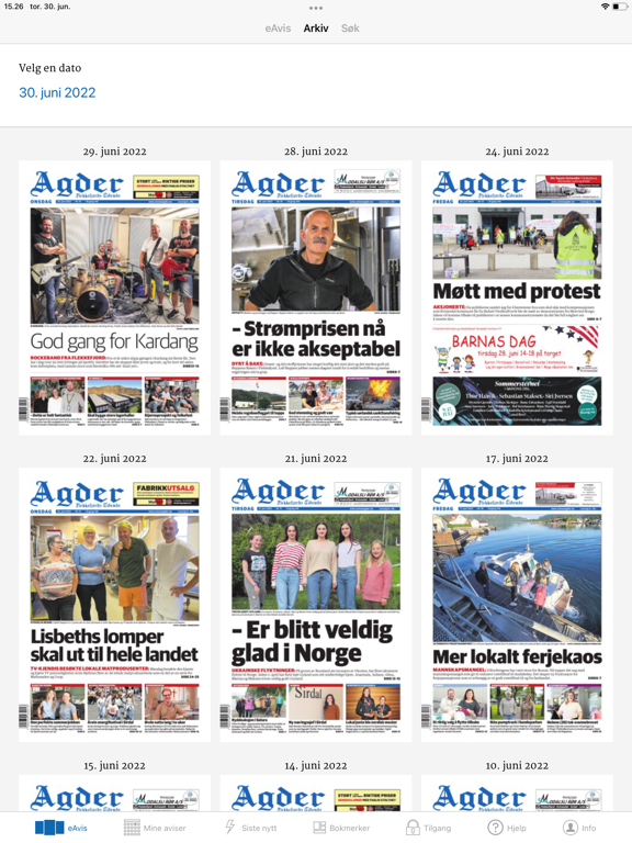 Screenshot #5 pour Avisen Agder eAvis