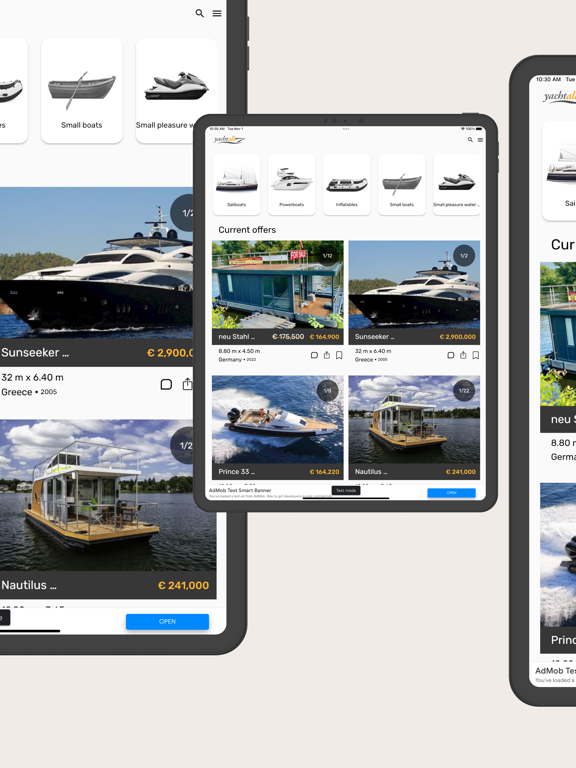 Yachtall.com iPad screenshot 2 - Sports app
