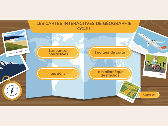 Les cartes interactives de géo