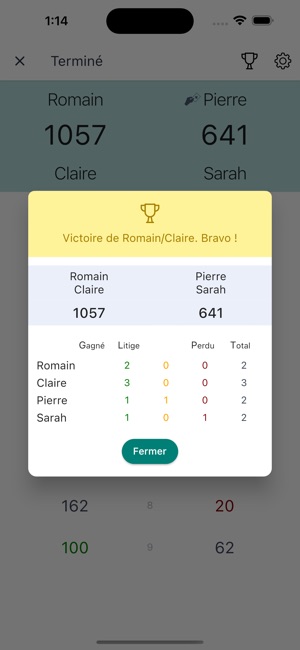 Compteur Belote & Coinche on the App Store