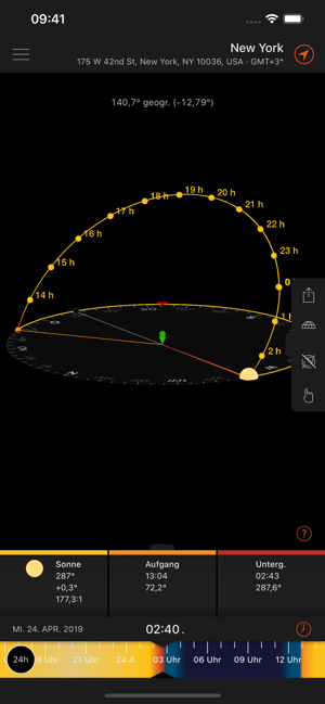 ‎Sun Surveyor Lite Screenshot