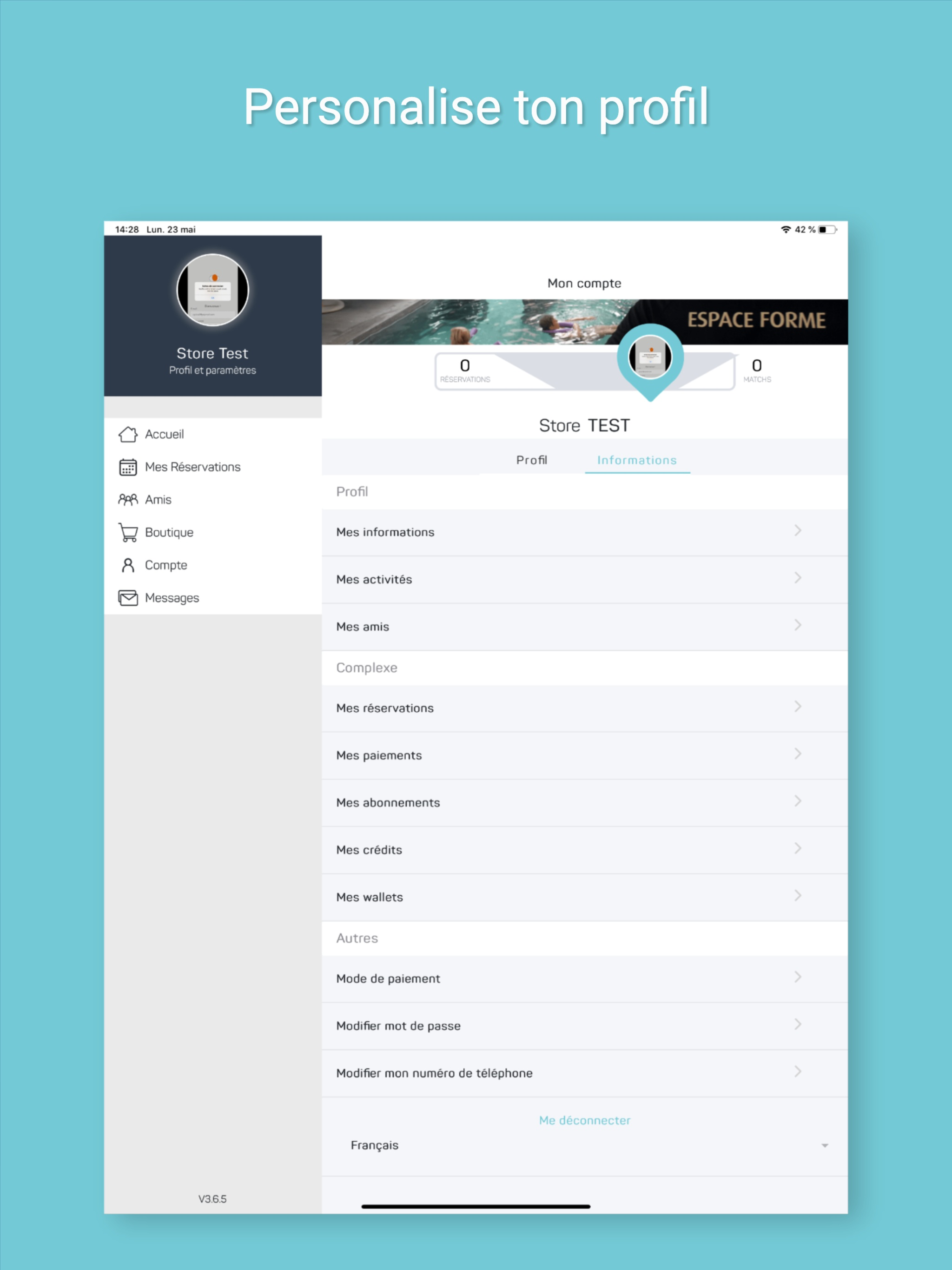 Espace Forme Haut-Plateau screenshot 8