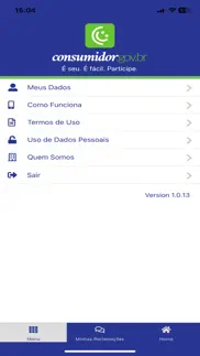 consumidor.gov.br iphone screenshot 4