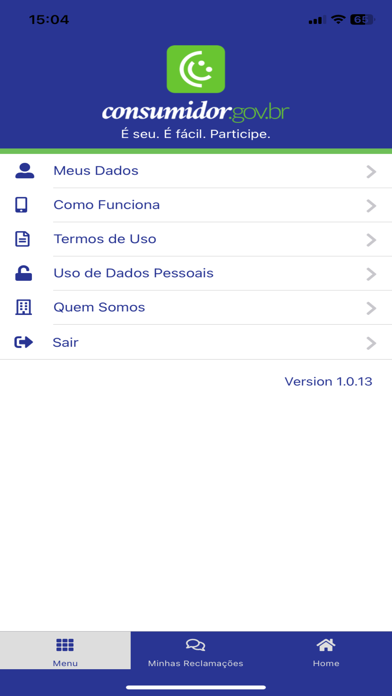 Consumidor.gov.br Screenshot
