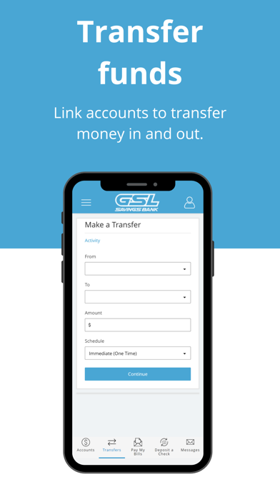 GSL Savings Bank iPhone screenshot 6 - Finance app