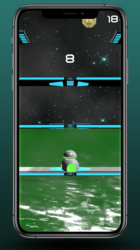 #3. Jumpy Droid (iOS) By: Be Yourself Ventures Ltd.