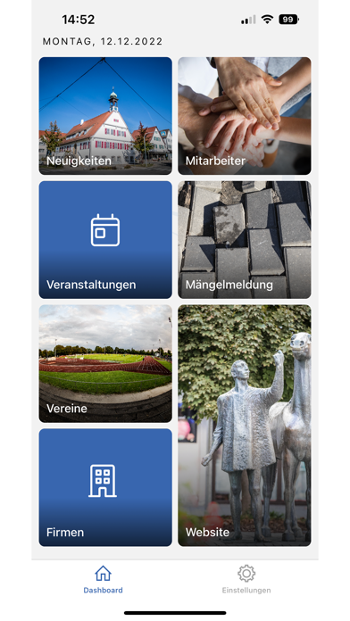Gemeinde Köngen Screenshot