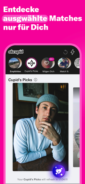 ‎OkCupid: Flirt, Chat & Date Screenshot