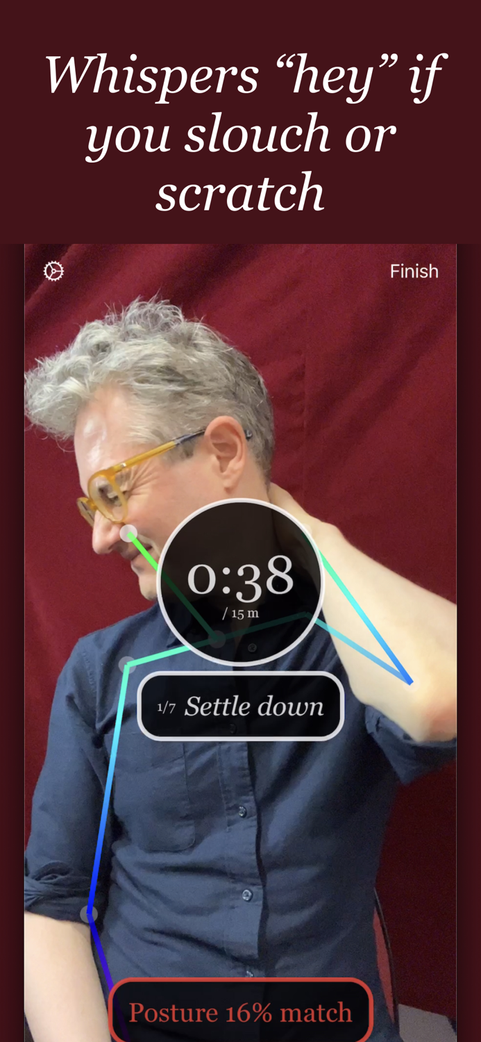 Sit Still Meditation Designer