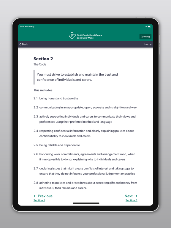 App screenshot