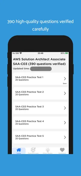 Game screenshot AWS SAA-C03 Exam 2023 mod apk
