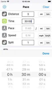 running pace iphone screenshot 3