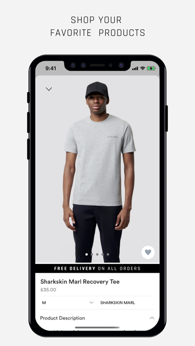 Castore Sportswear Screenshot