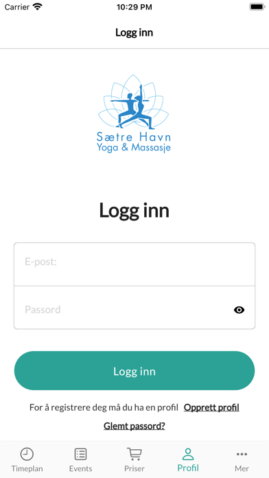 Sætre Havn Yoga & Massasje Screenshot