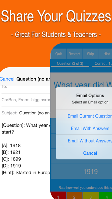 Quiz and Flashcard Maker Screenshot