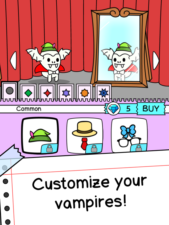 Vampire Evolution: Idle Horror iPad screenshot 3 - Games app