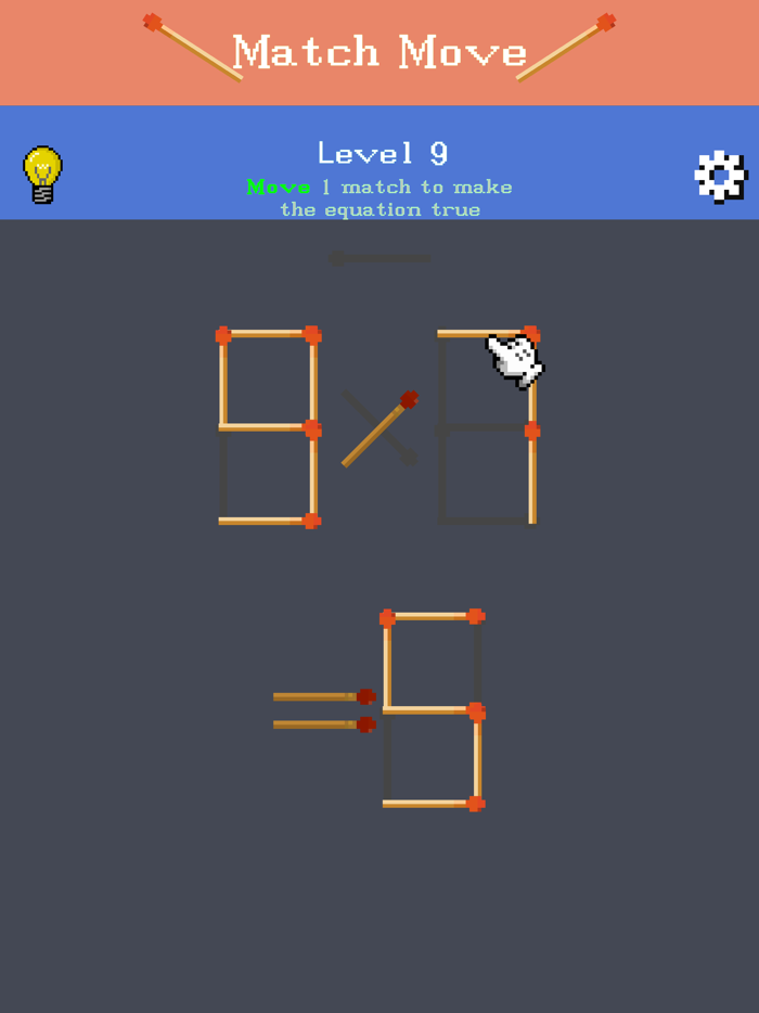 Match Move - Matchstick Puzzle