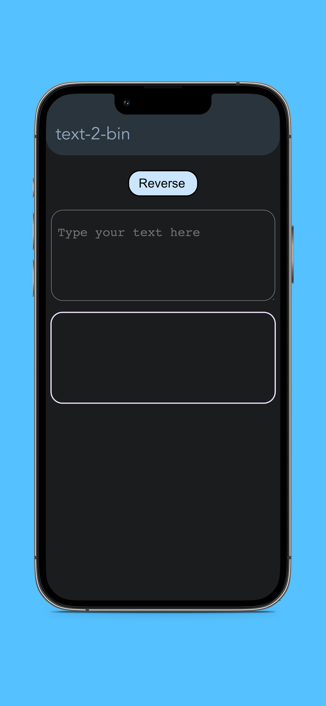 Text-To-Binary Converter